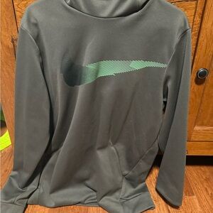Nike Olive and Black Hoodie